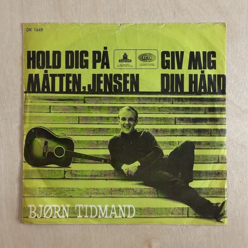 Bjørn Tidmand – Hold Dig På Måtten, Jensen – front cover