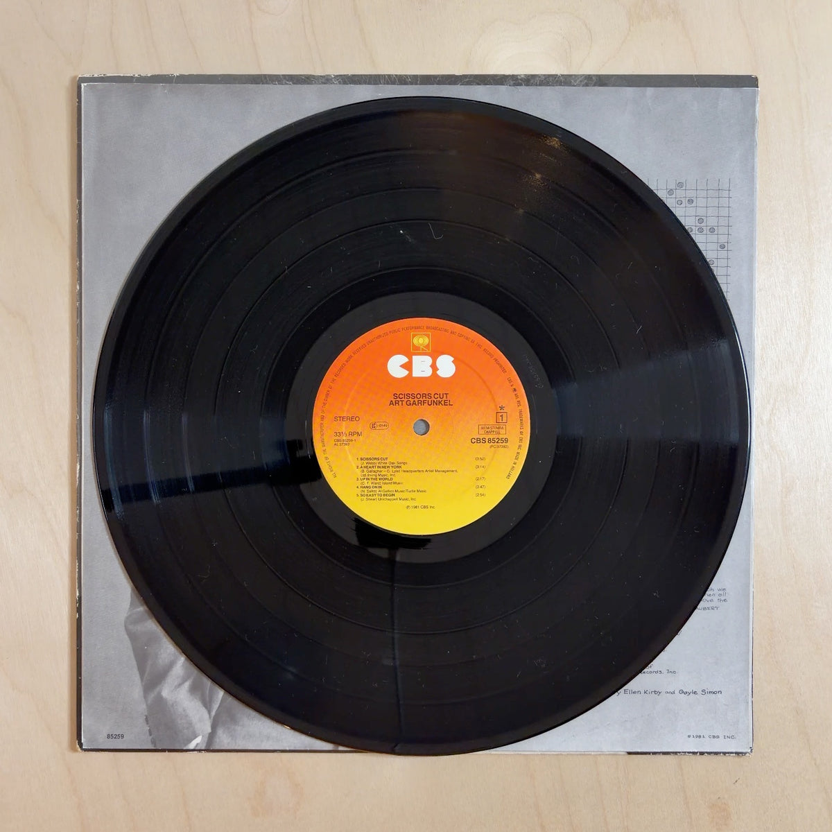 Art Garfunkel – Scissors Cut