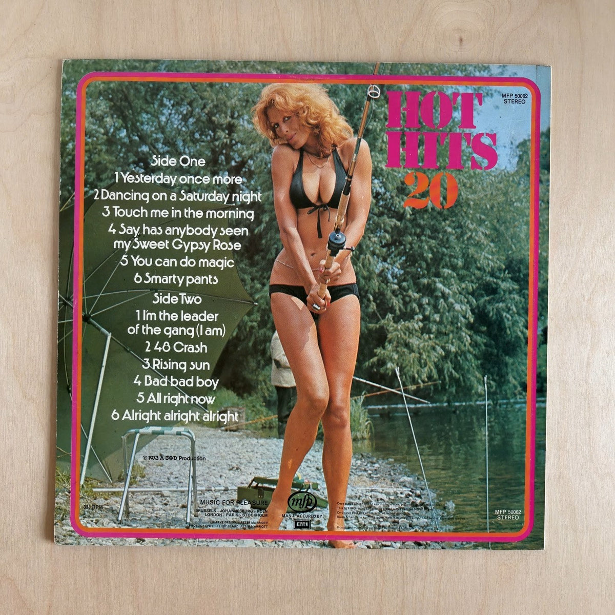 Unknown Artist – Hot Hits 20 – back cover