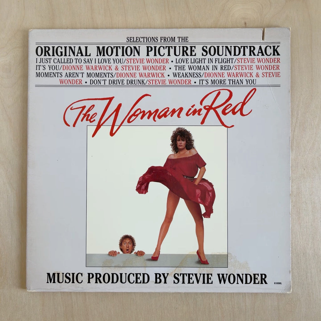 Stevie Wonder – Selections From The Original Motion Picture Soundtrack "The Woman In Red" – front cover