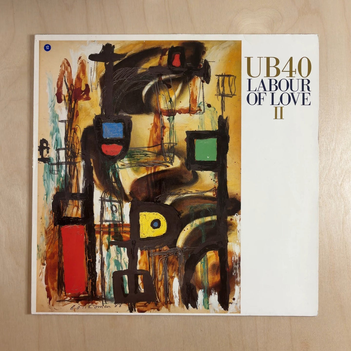 UB40 – Labour Of Love II – front cover