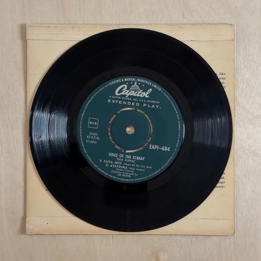 Yma Sumac – Voice Of The Xtabay (Part 1) – record label