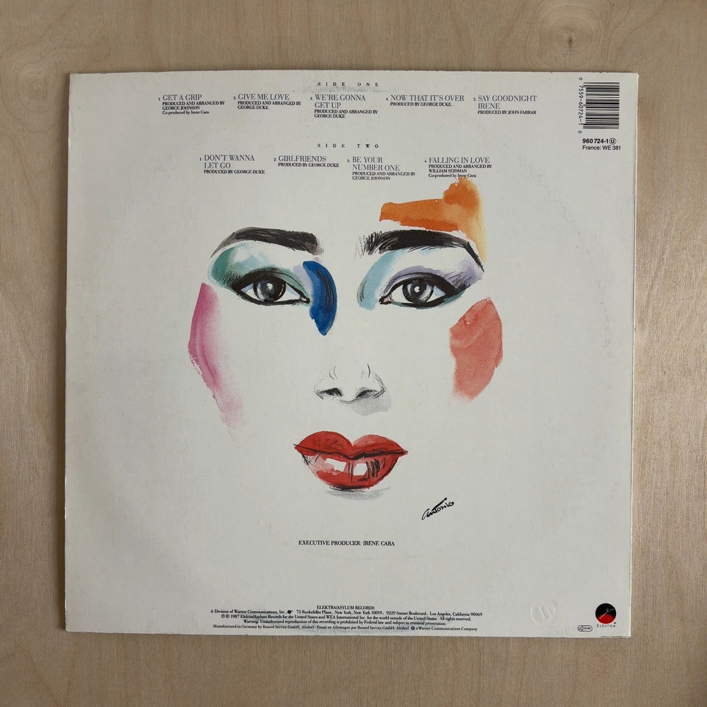 Irene Cara – Carasmatic – back cover