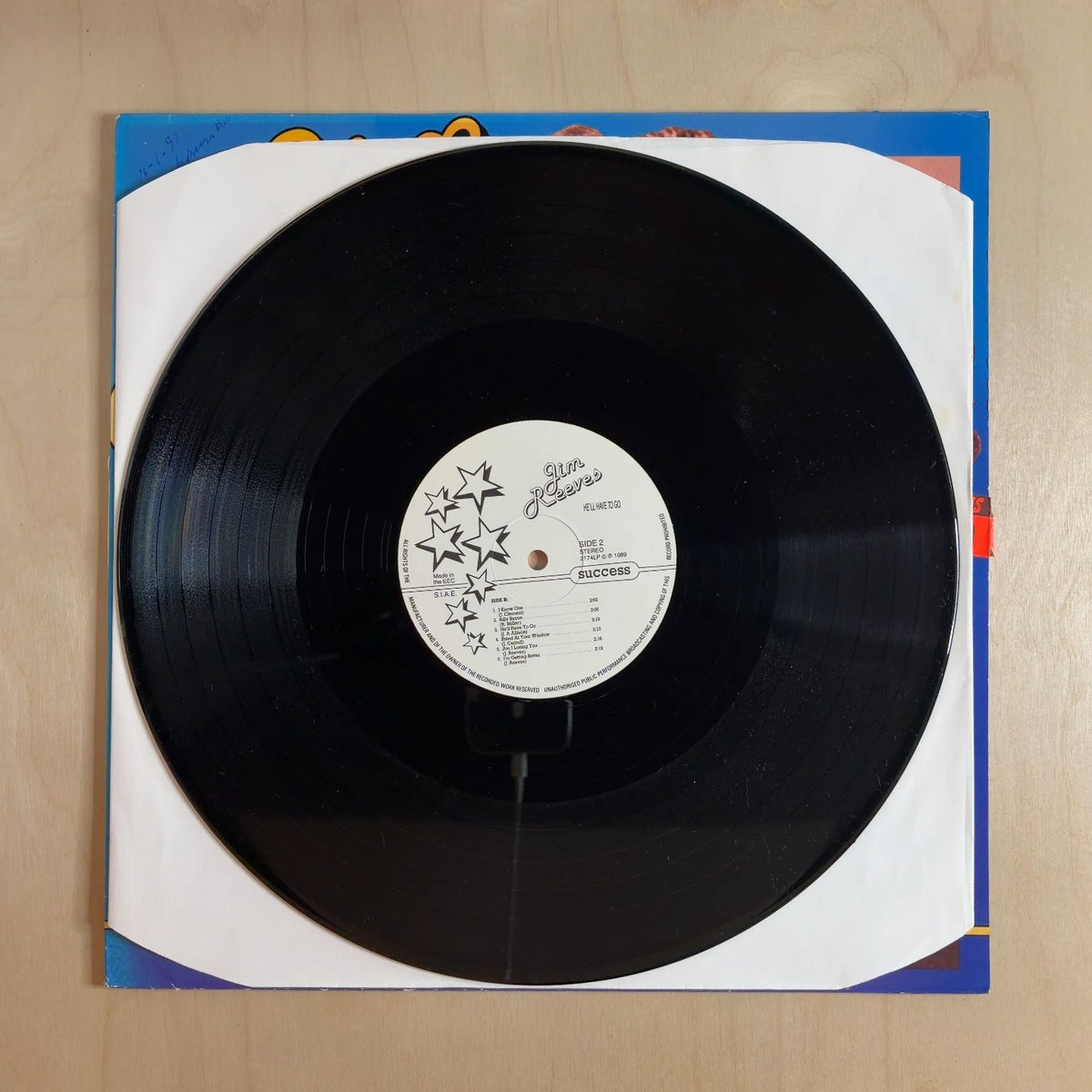 Jim Reeves – He'll Have To Go – record label