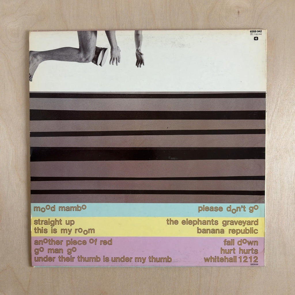 The Boomtown Rats – Mondo Bongo – back cover