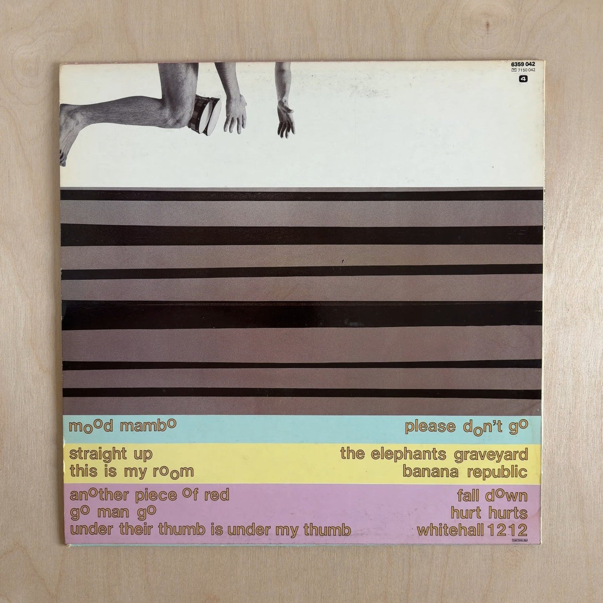 The Boomtown Rats – Mondo Bongo – back cover