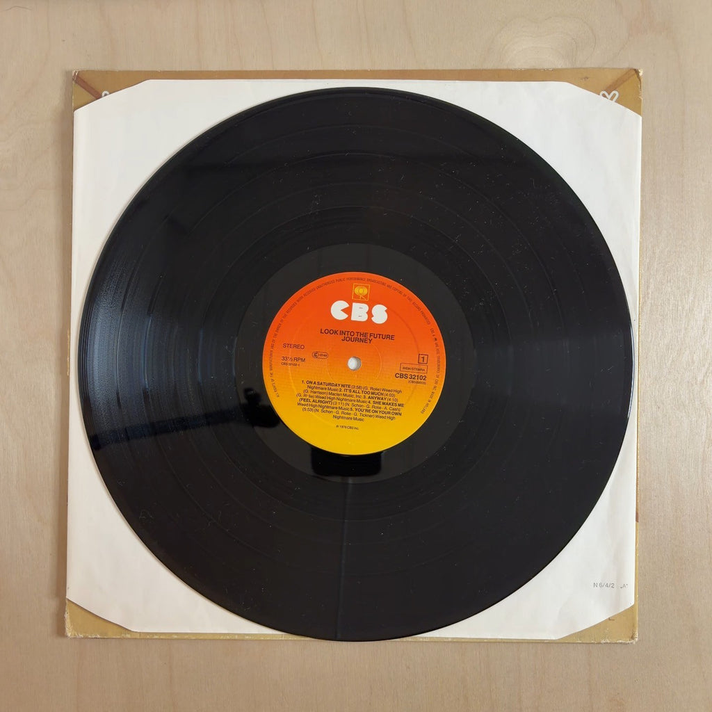 Journey – Look Into The Future – record label