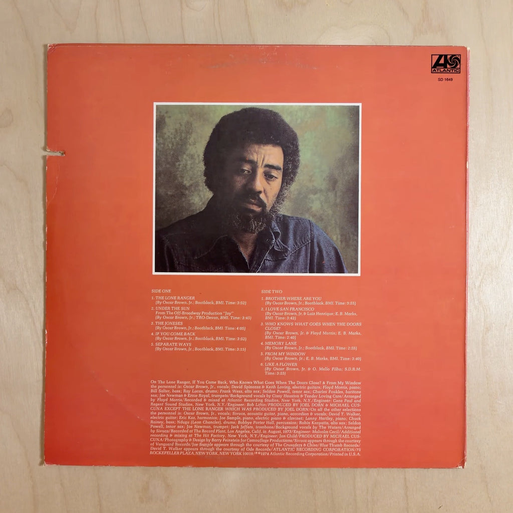 Oscar Brown Jr. – Brother Where Are You