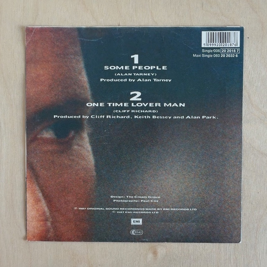 Cliff Richard – Some People – back cover