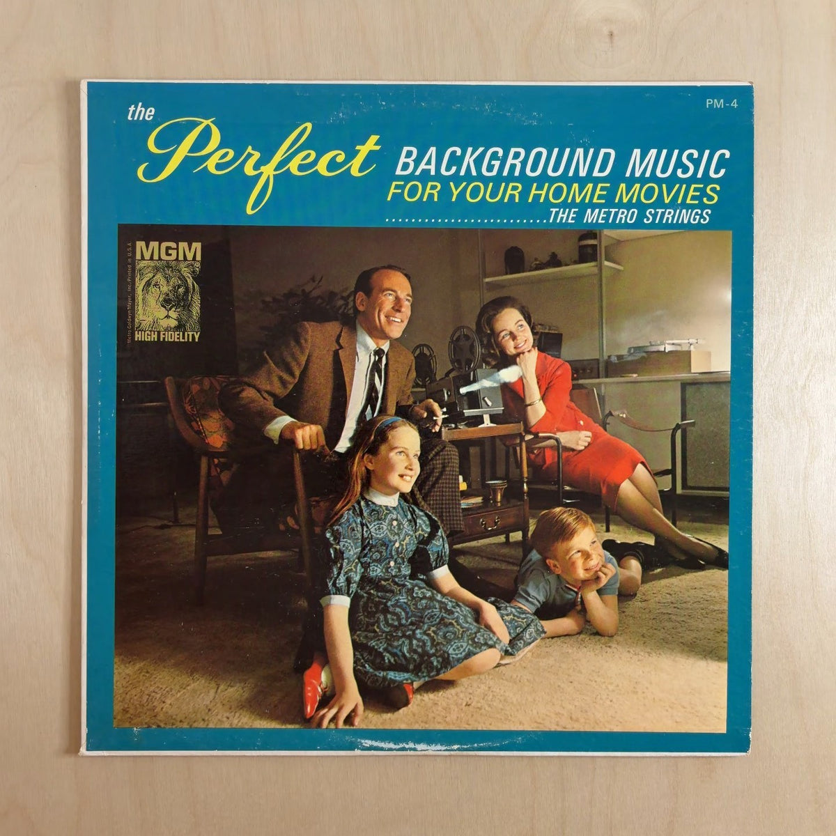 The Metro Strings – The Perfect Background Music For Your Home Movies – front cover