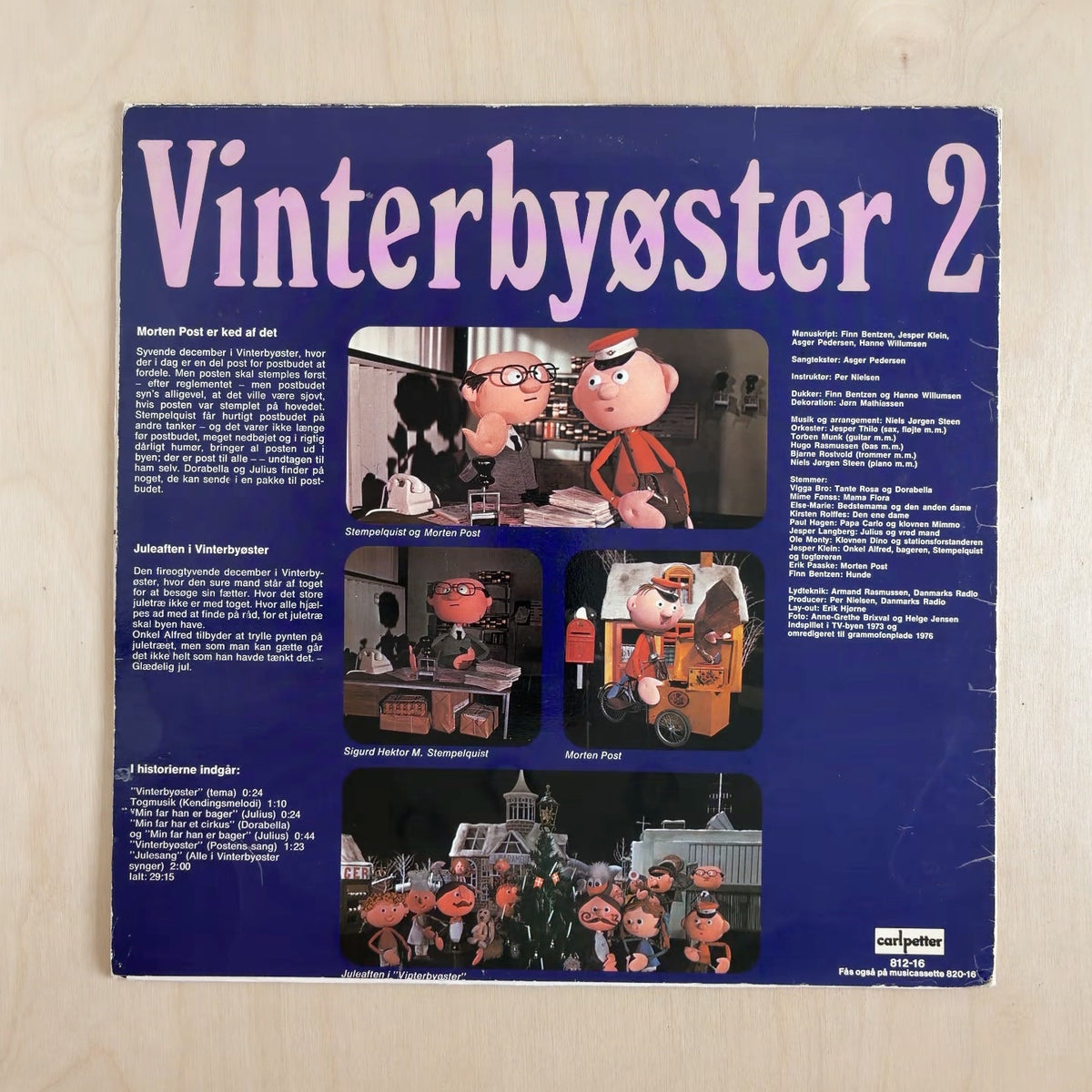 Unknown Artist – Vinterbyøster – back cover