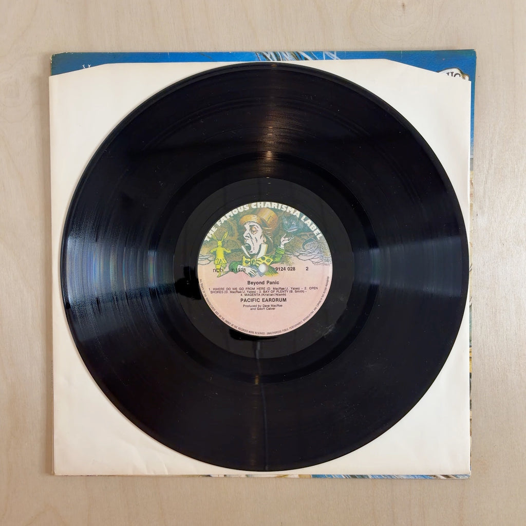 Pacific Eardrum – Beyond Panic – record label