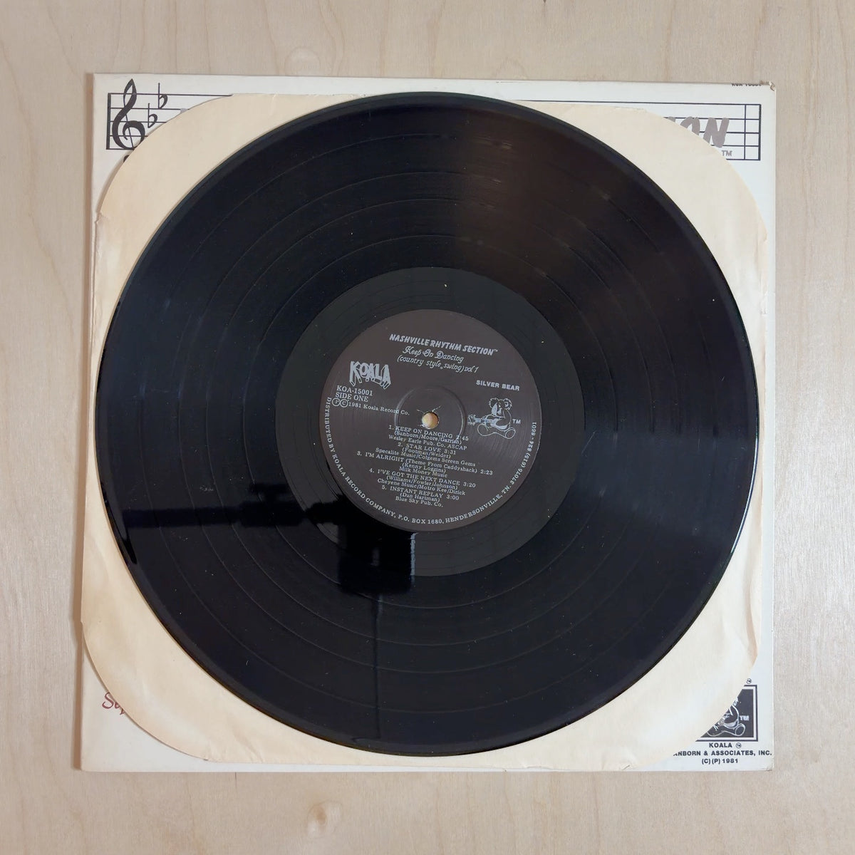 Nashville Rhythm Section – Keep On Dancing (Country Style Swing) Vol 1