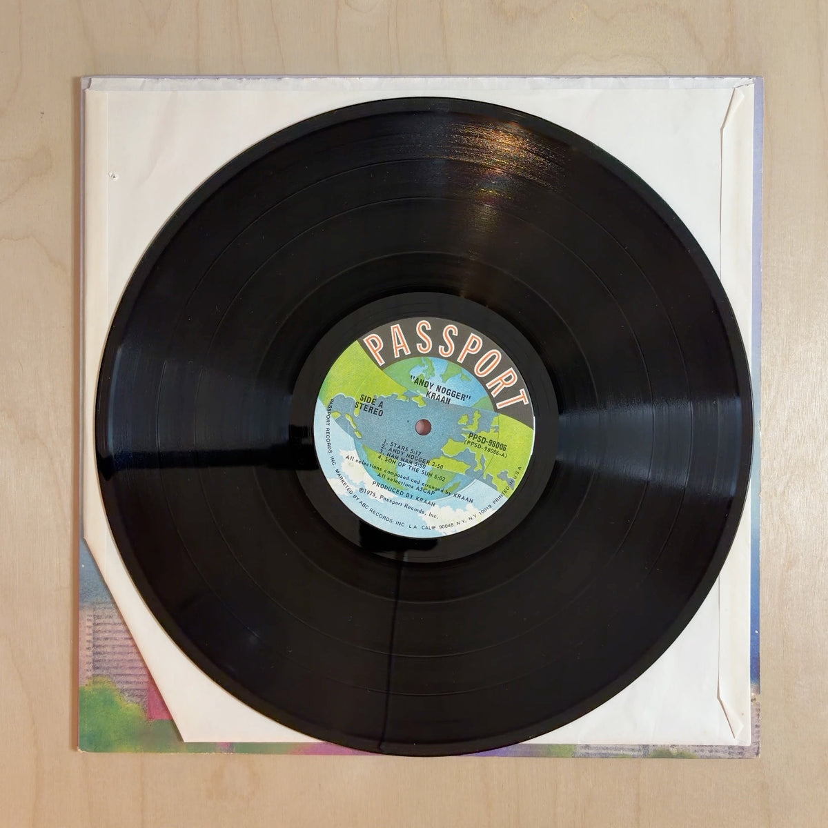 Kraan – Andy Nogger – record label