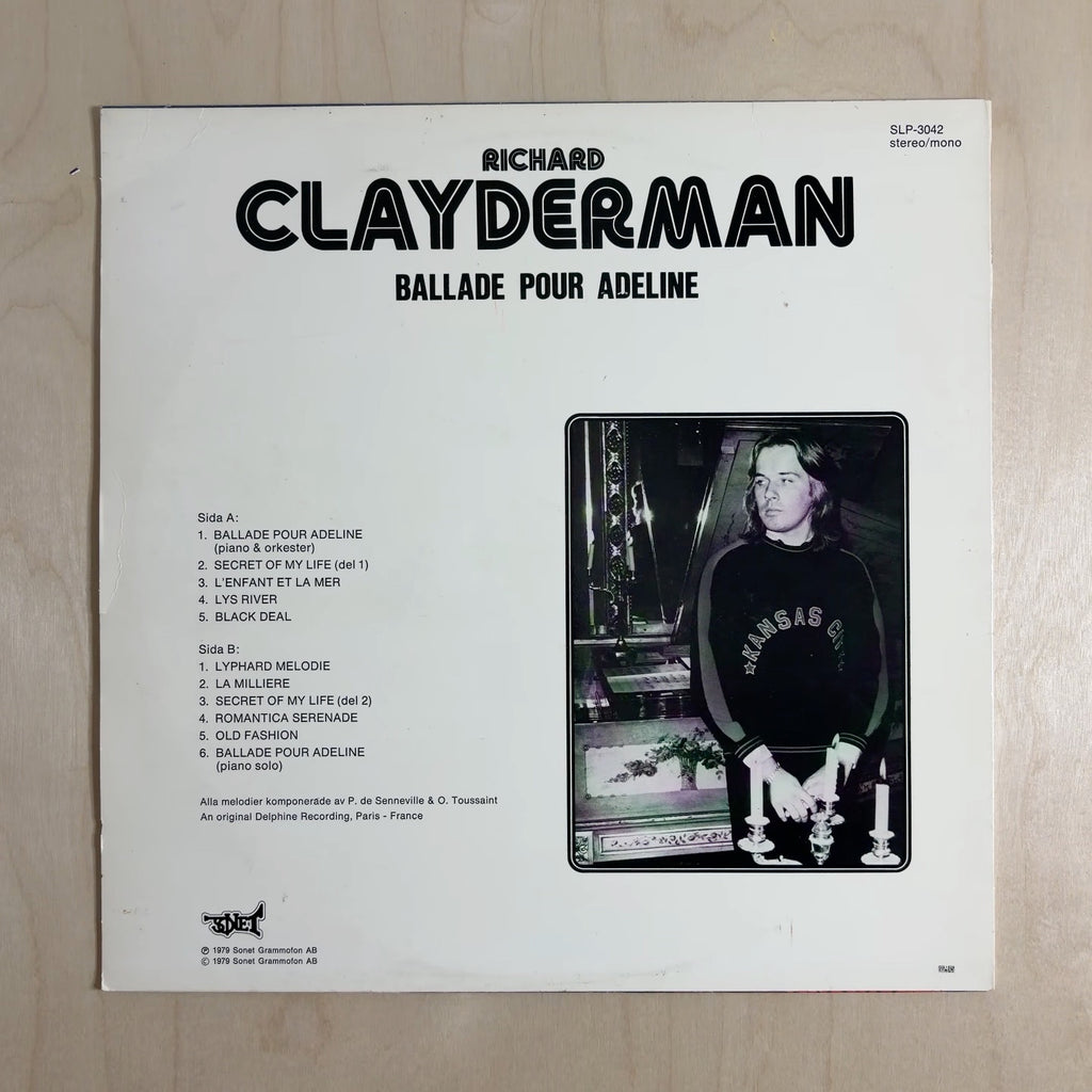 Richard Clayderman – Ballade Pour Adeline
