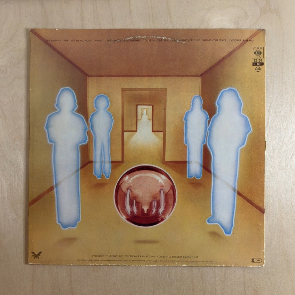 Journey – Look Into The Future – back cover