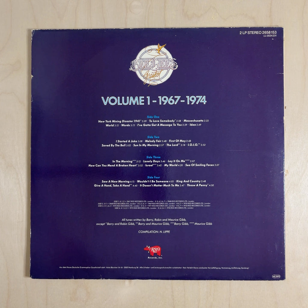 Bee Gees – Bee Gees Greatest, Volume 1 - 1967-1974