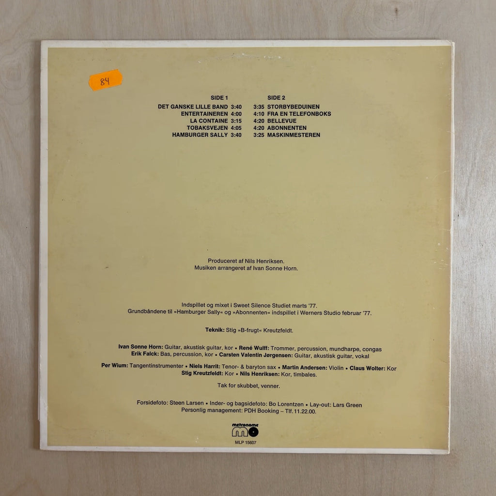 C. V. Jørgensen – Storbyens Små Oaser – back cover