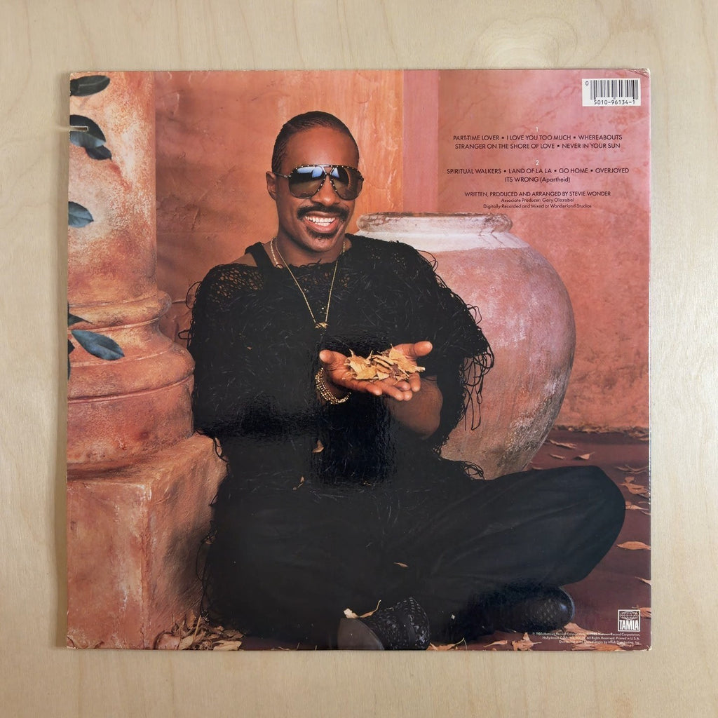 Stevie Wonder – In Square Circle – back cover