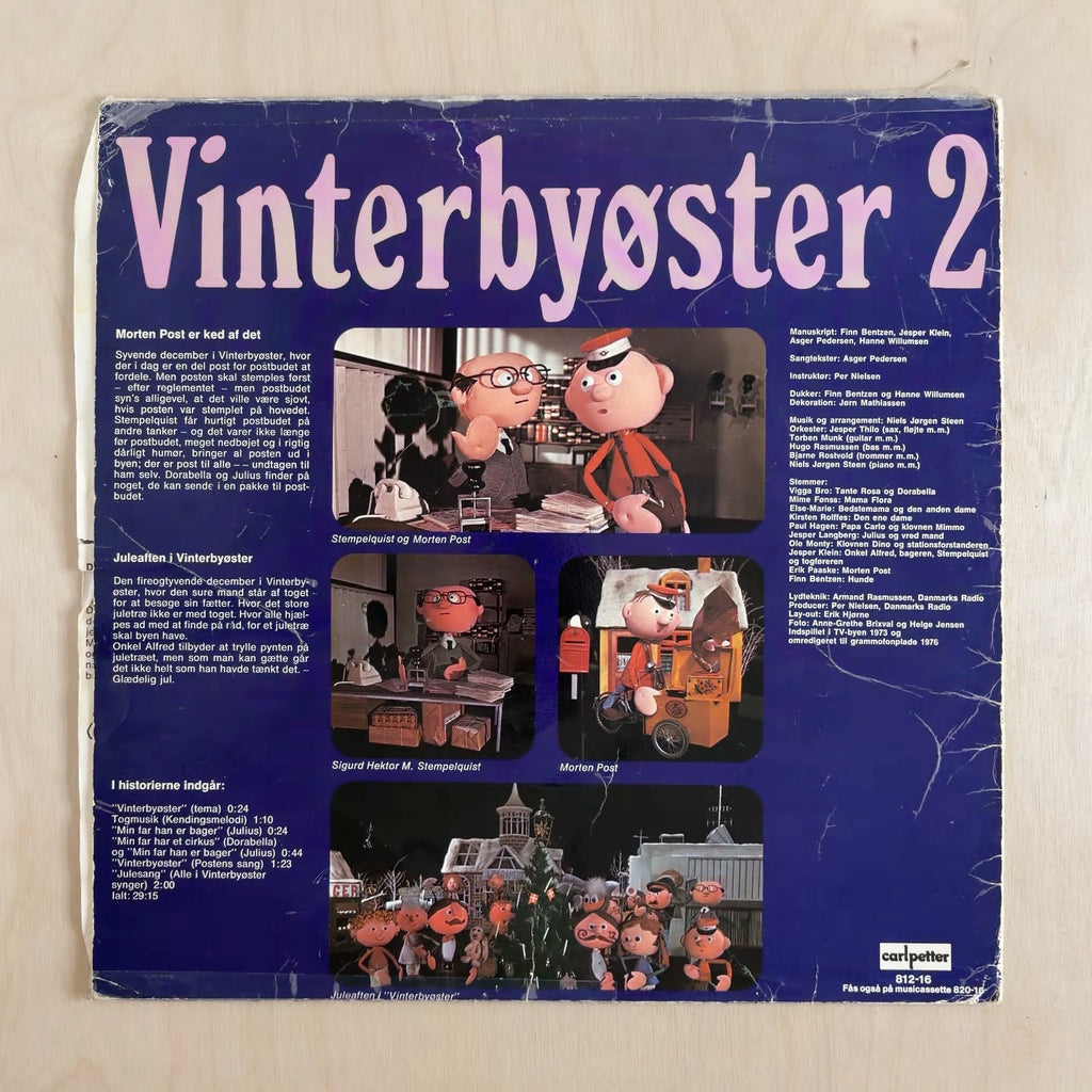 Unknown Artist – Vinterbyøster – back cover