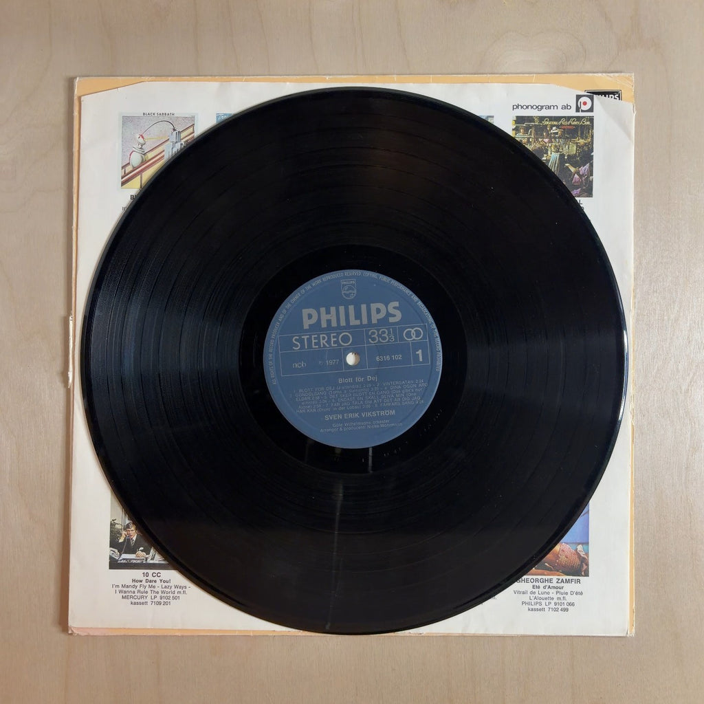 Sven Erik Vikström – Blott För Dej – record label