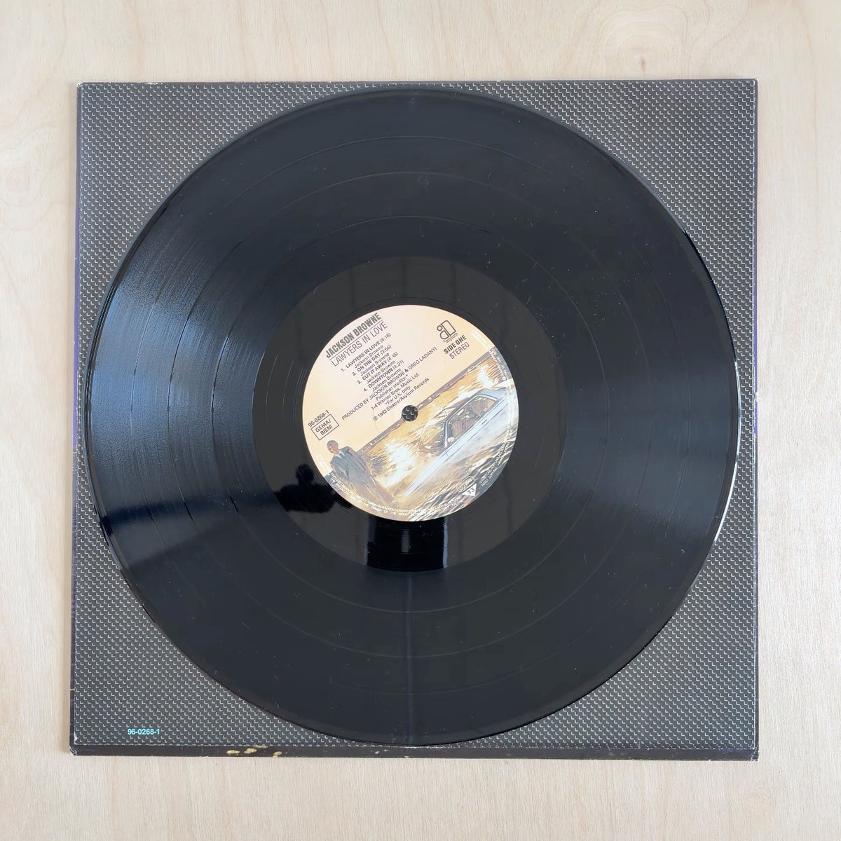 Jackson Browne – Lawyers In Love – record label