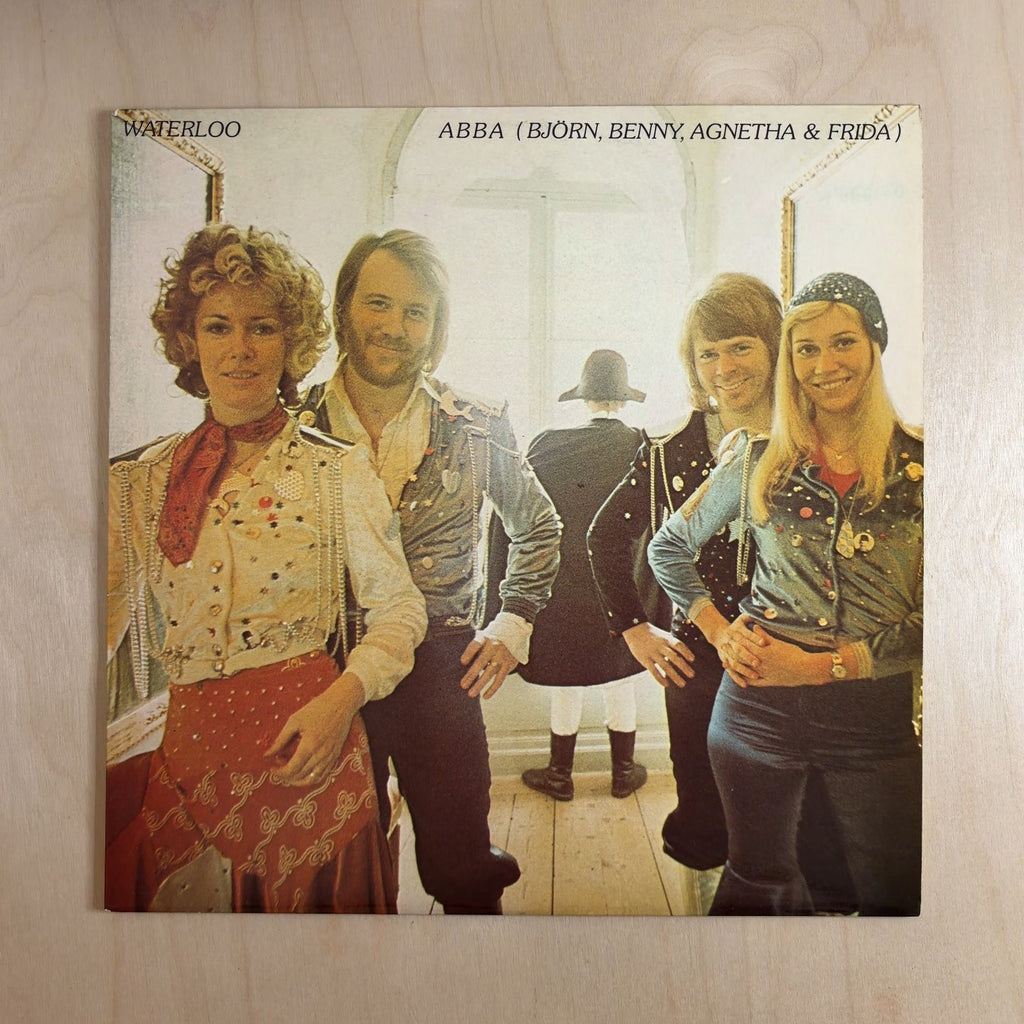 ABBA, Björn & Benny, Agnetha & Anni-Frid – Waterloo – front cover