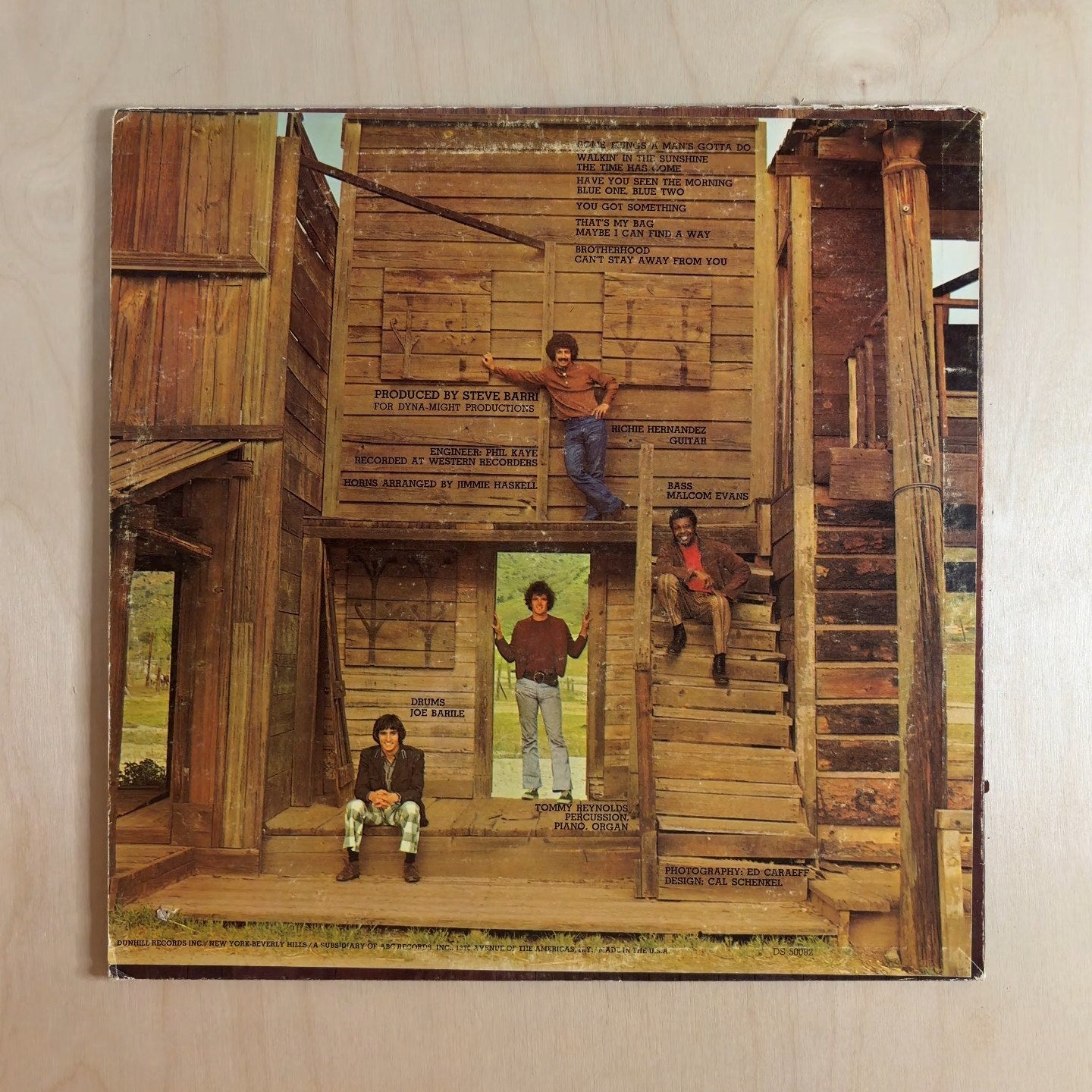 Shango – Trampin' – back cover