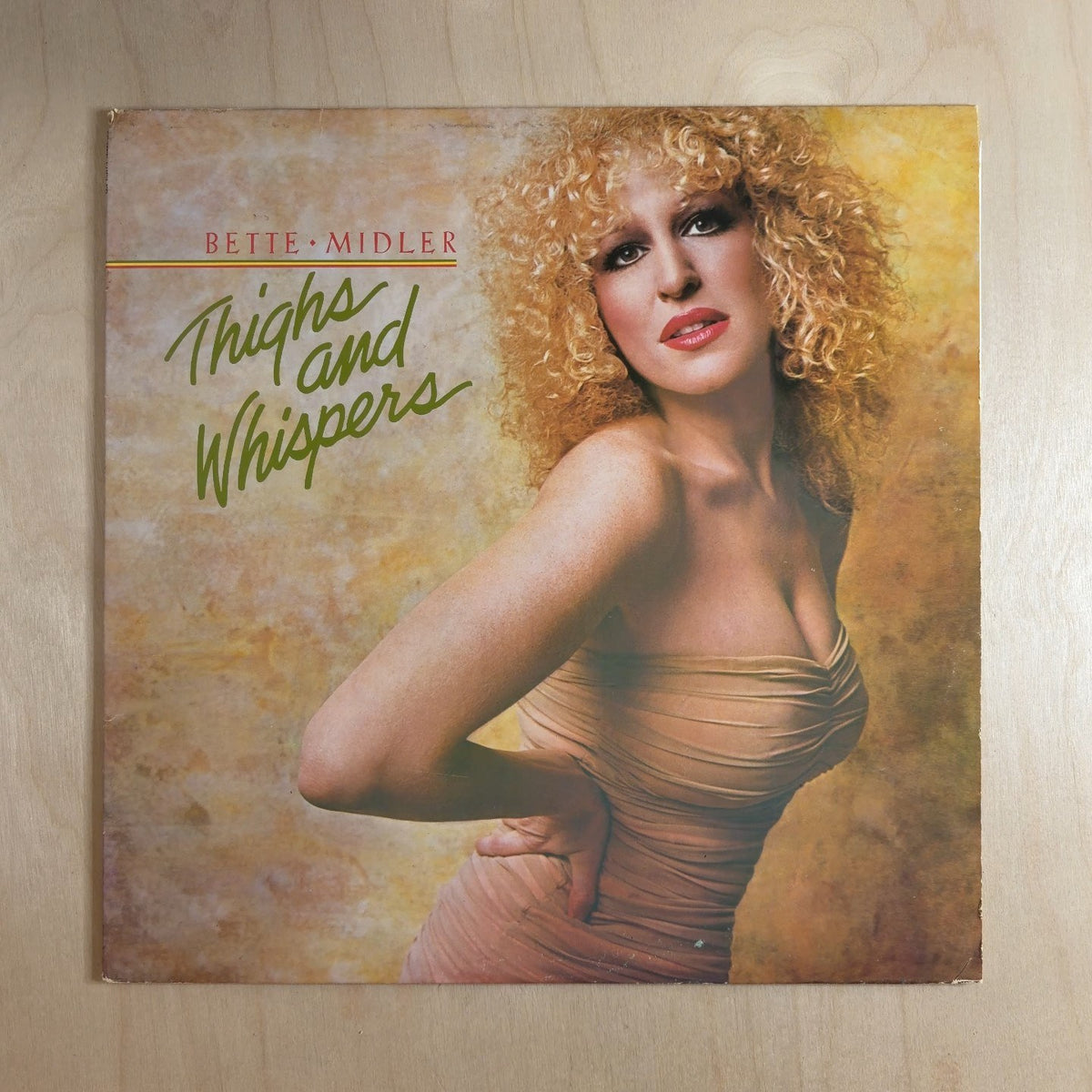 Bette Midler – Thighs And Whispers – front cover