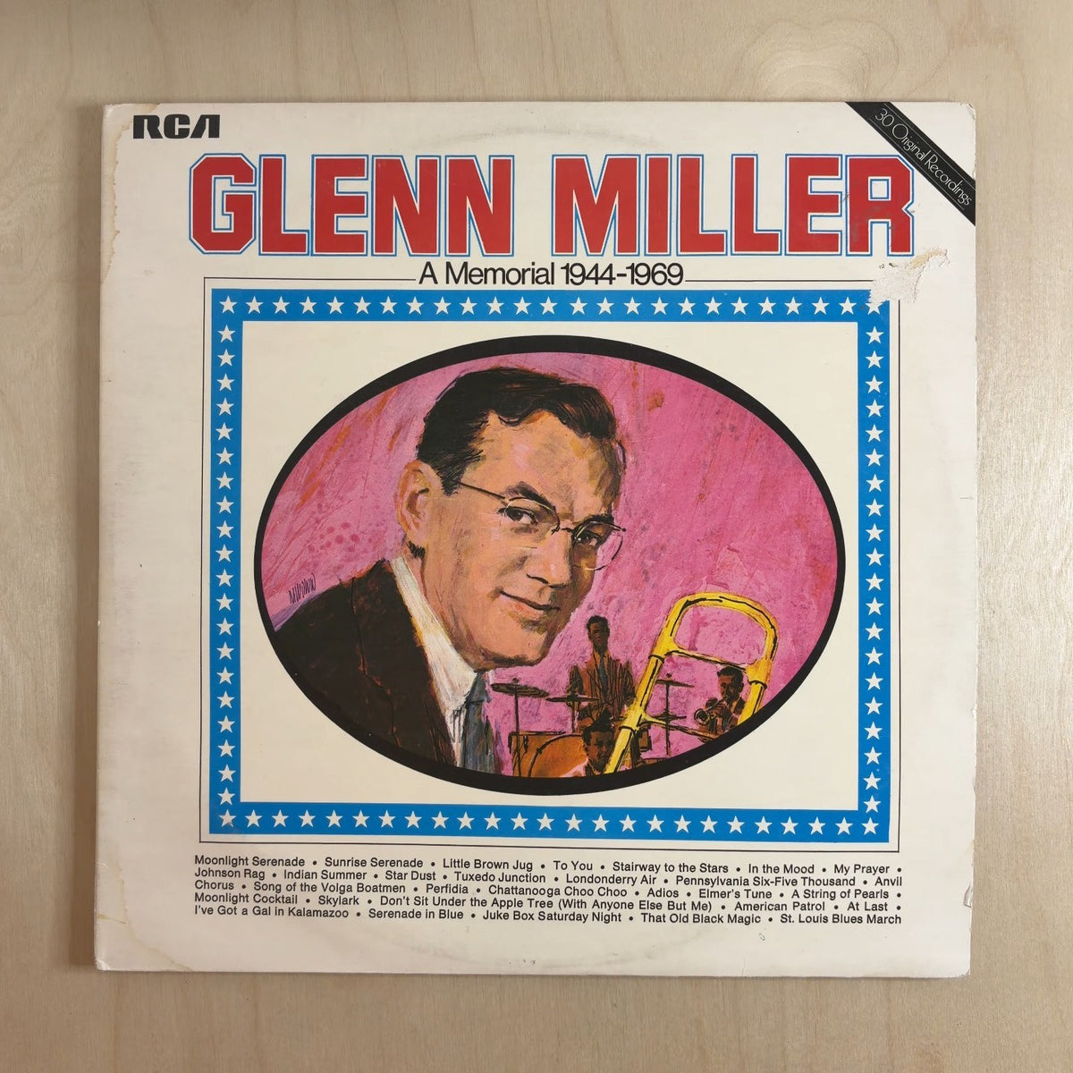 Glenn Miller And His Orchestra – Glenn Miller - A Memorial 1944-1969 – front cover