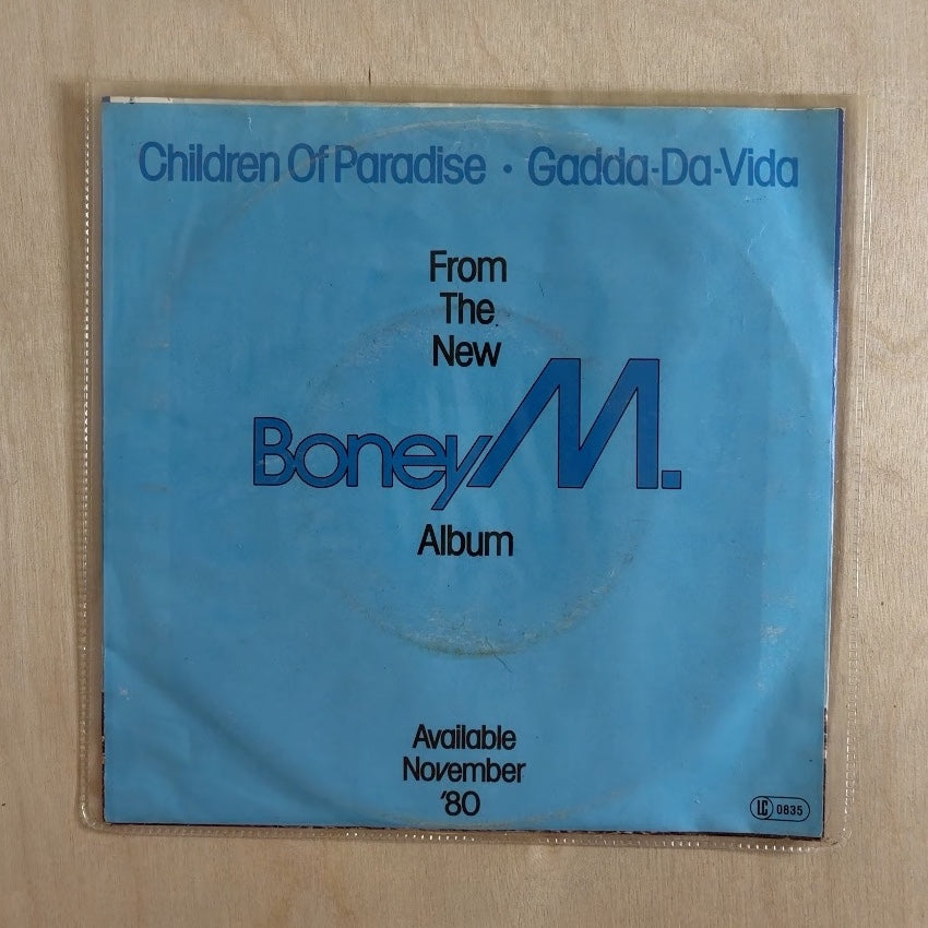 Boney M. – Children Of Paradise / Gadda-Da-Vida – back cover