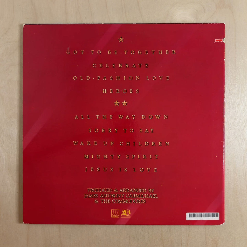 Commodores – Heroes – back cover