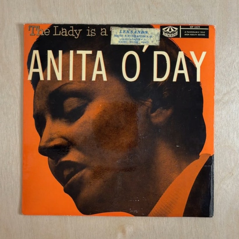 Anita O'Day – The Lady Is A Tramp – front cover