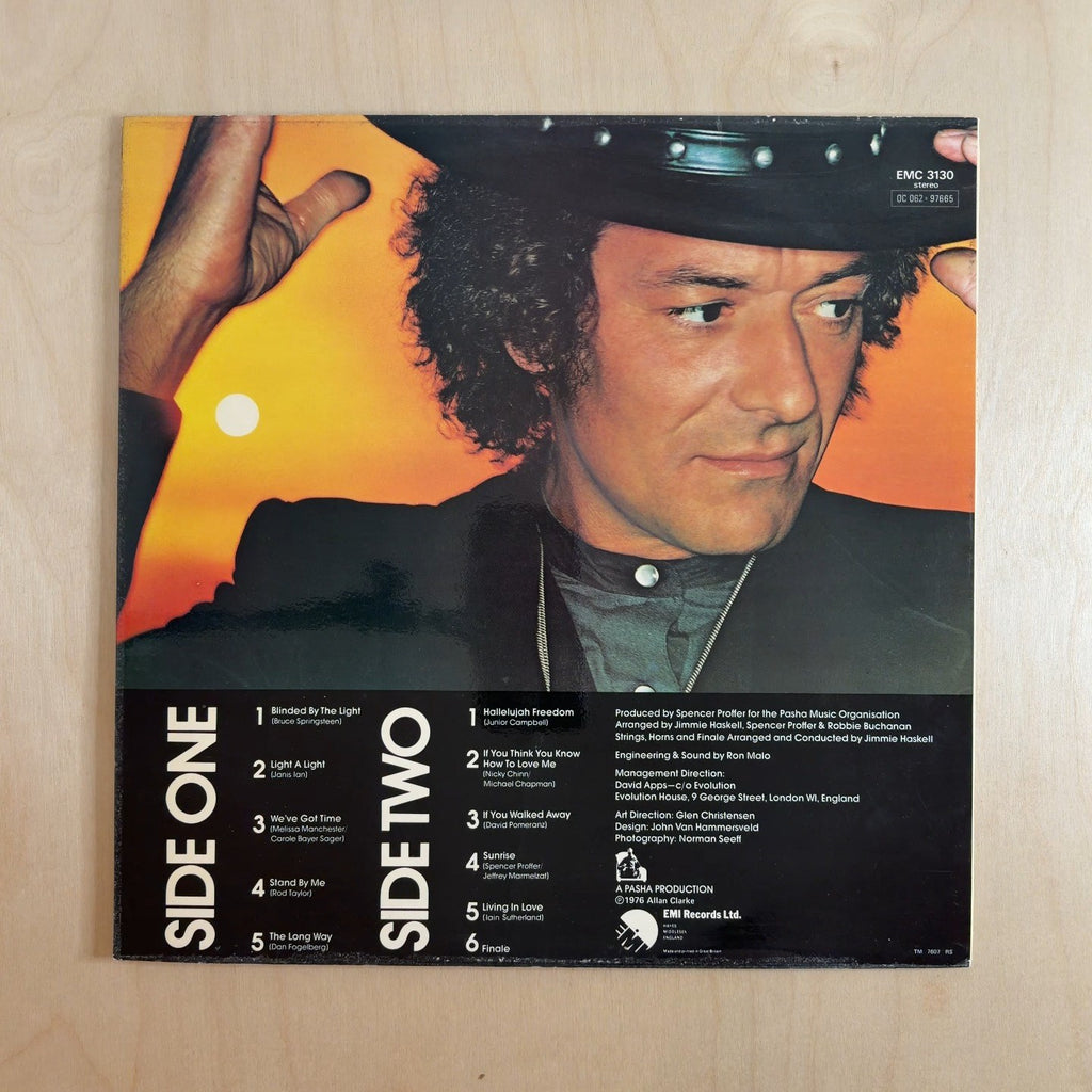 Allan Clarke – I've Got Time – back cover