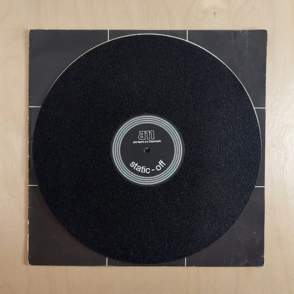 Various – Antistatplade med stroboskop-skive – record label