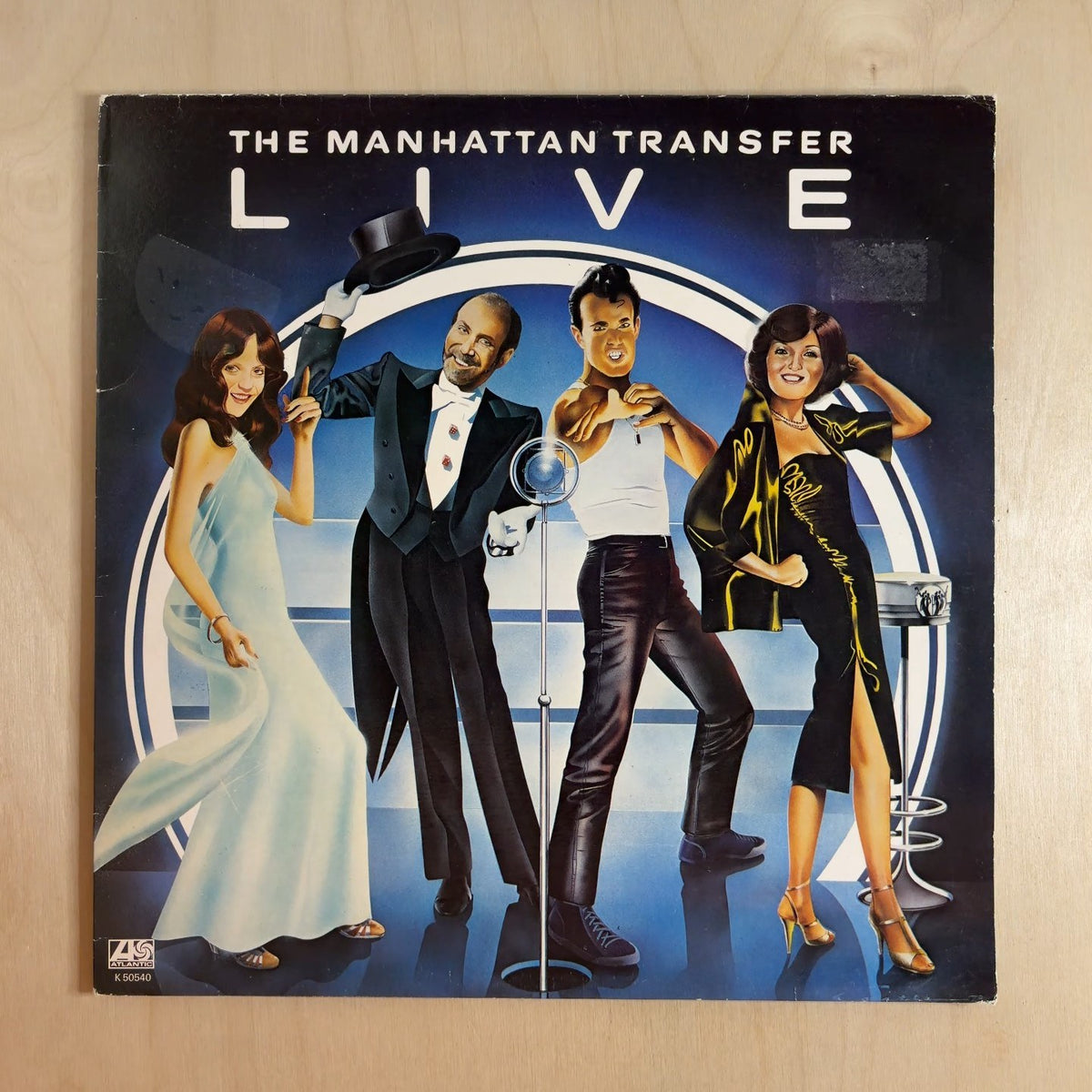 The Manhattan Transfer – Live – front cover
