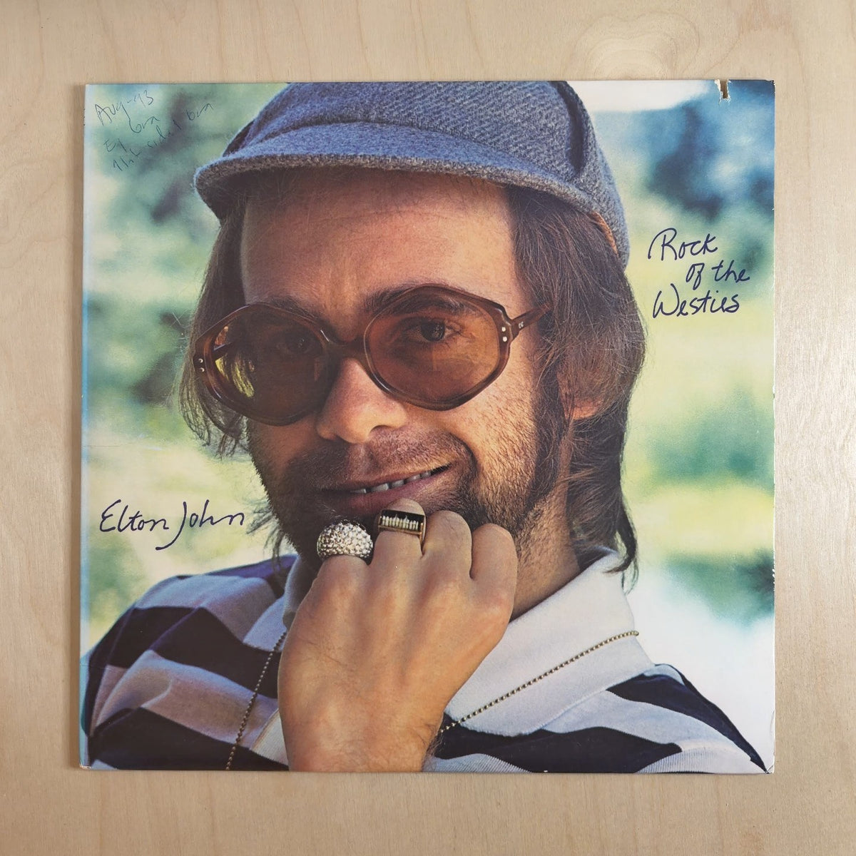 Elton John – Rock Of The Westies – front cover