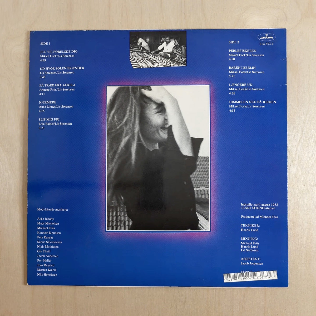 Lis Sørensen – Himmelen Ned På Jorden – back cover
