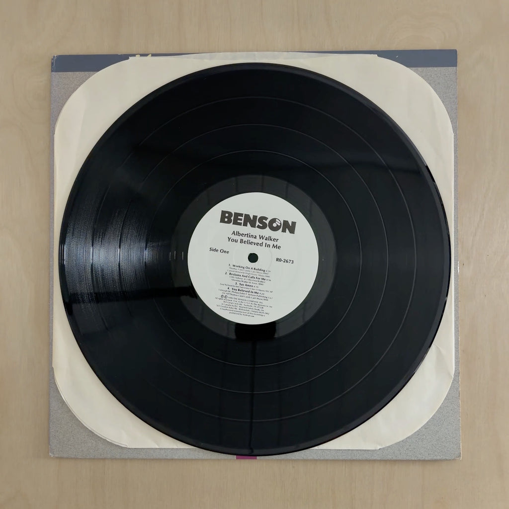 Albertina Walker – You Believed In Me – record label
