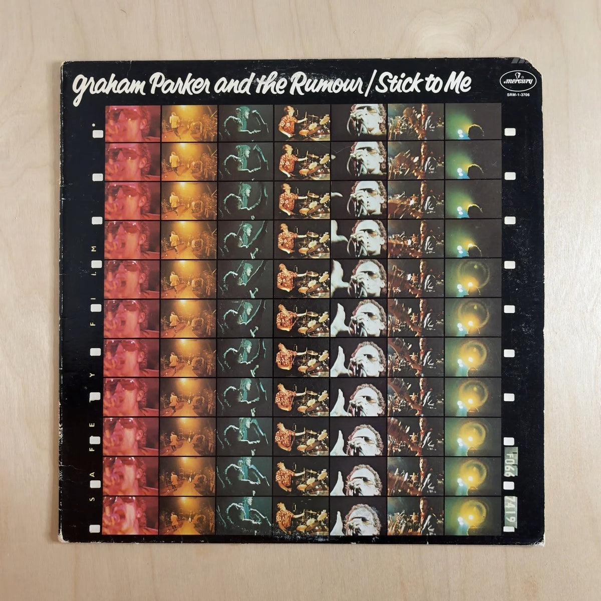 Graham Parker And The Rumour – Stick To Me – front cover