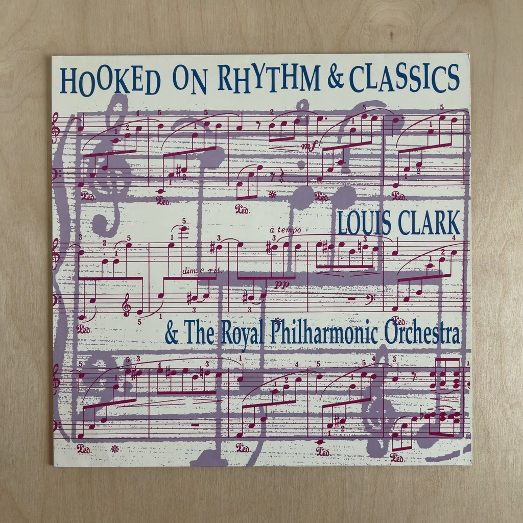 Louis Clark, Royal Philharmonic Orchestra – Hooked On Rhythm & Classics – front cover