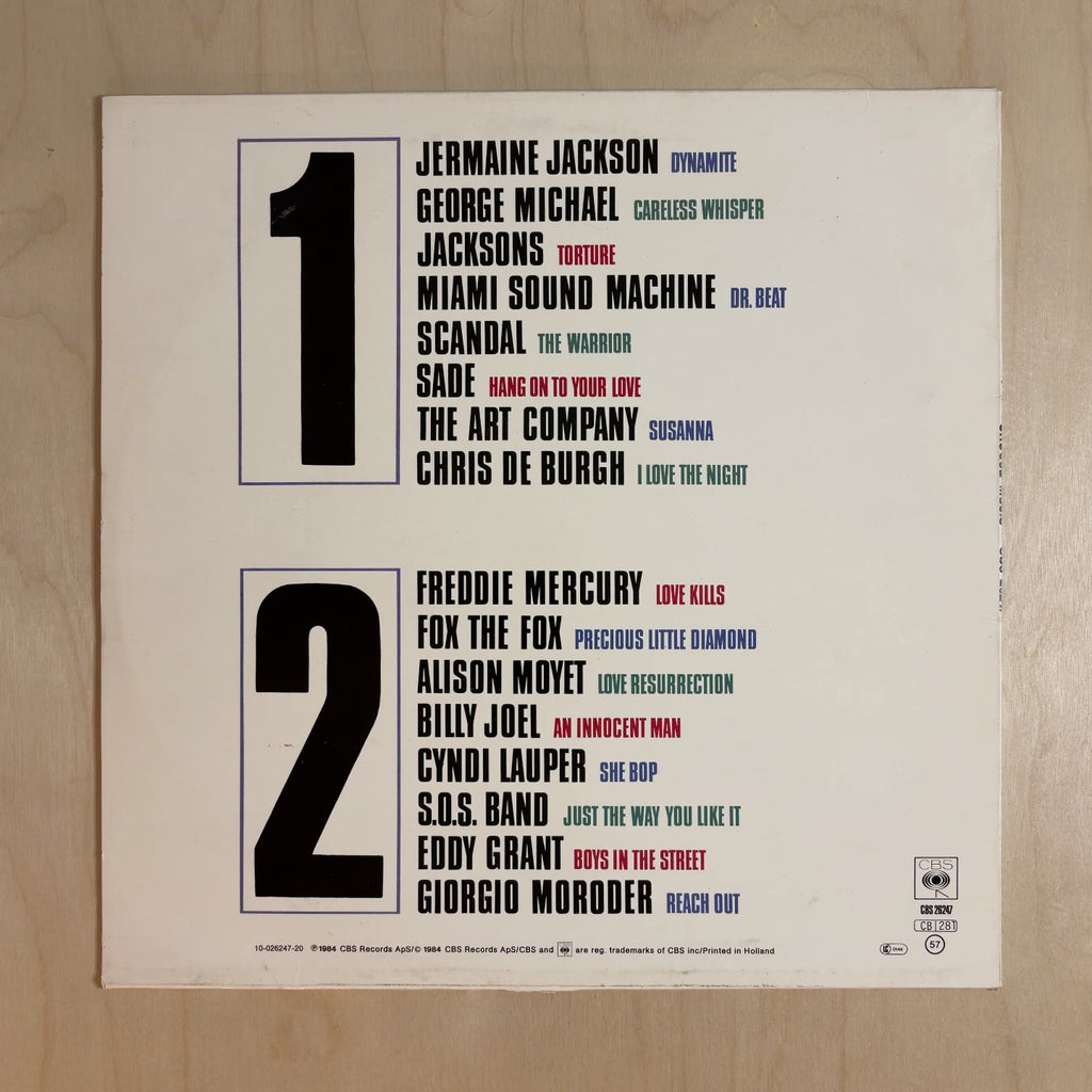 Various – Choose Music – back cover