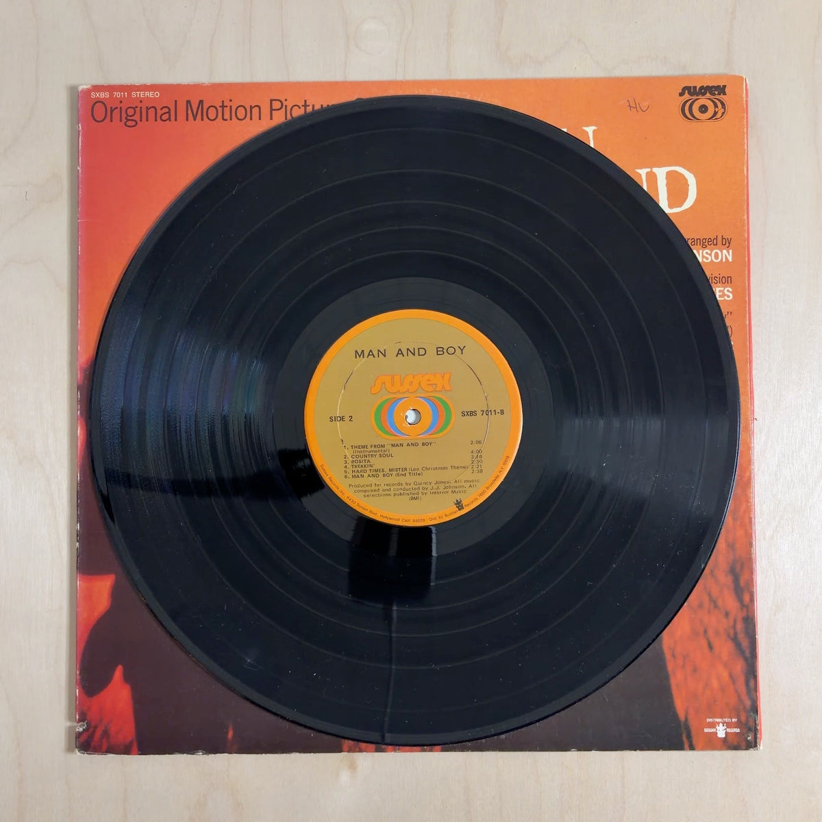 J.J. Johnson – Man And Boy (Original Motion Picture Score)