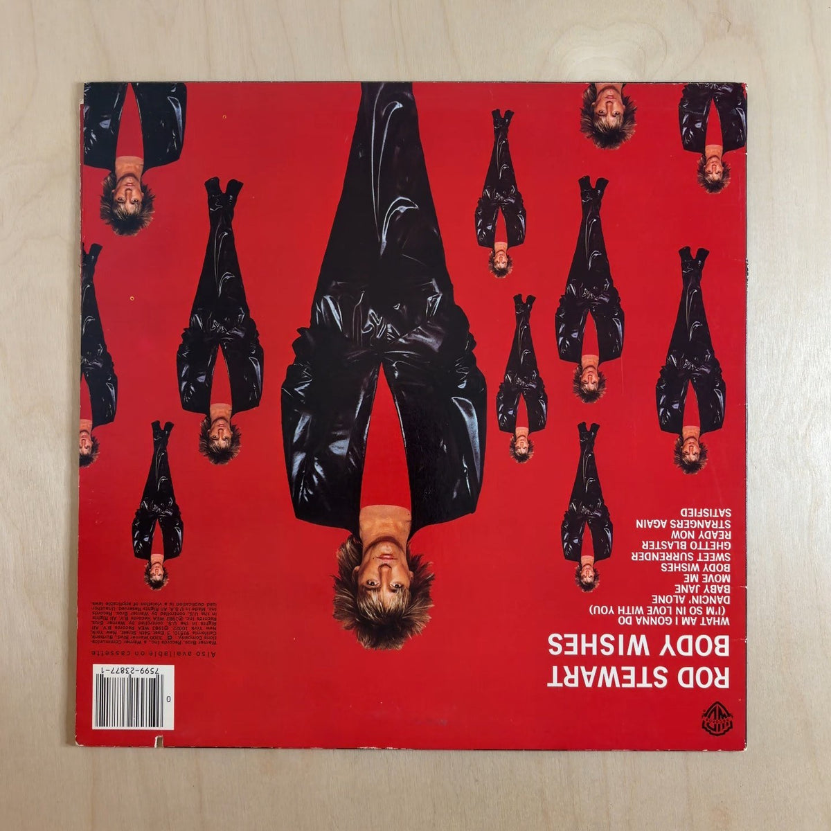 Rod Stewart – Body Wishes – back cover