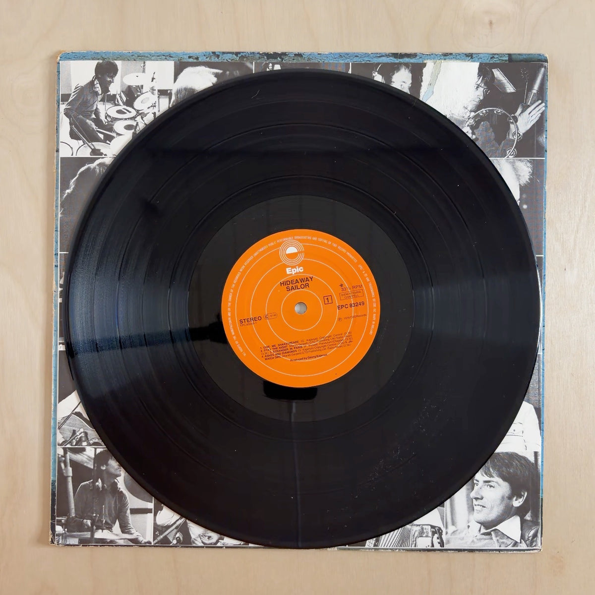 Sailor – Hideaway – record label