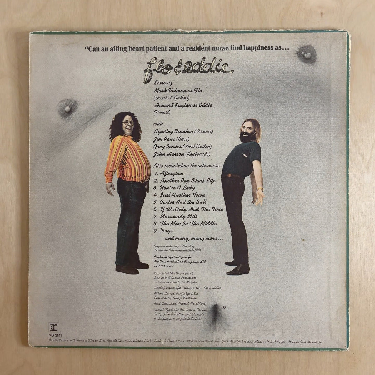 Flo & Eddie – Flo & Eddie – back cover