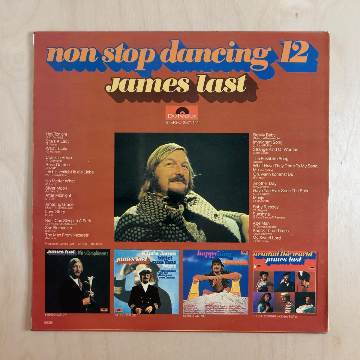 James Last – Non Stop Dancing 12 – back cover