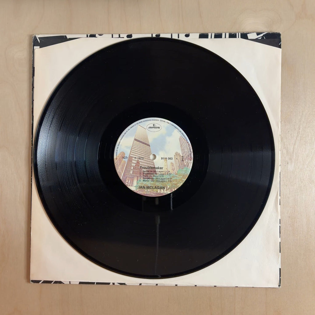 Ian McLagan – Troublemaker – record label