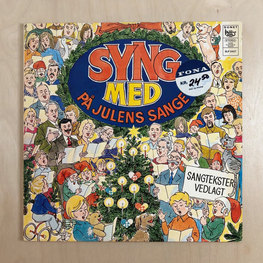 Glostrup Sangkor – Syng Med På Julens Sange – front cover