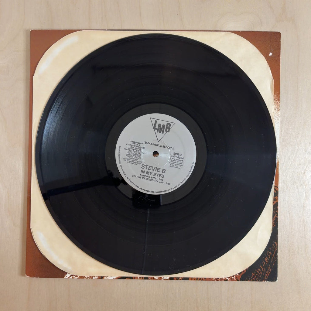 Stevie B – In My Eyes – record label